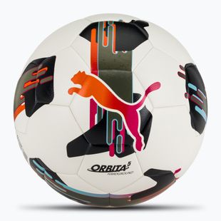 Minge de fotbal PUMA Orbita 5 TB Hardground puma white/multicolor mărimea 5