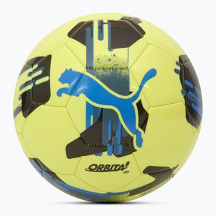 Minge de fotbal PUMA Orbita 6 MS puma white/fizzy apple mărimea 3