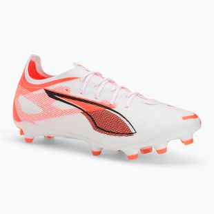 Încălțăminte de fotbal pentru bărbați PUMA Ultra 5 Pro FG/AG puma white/puma black/glowing red