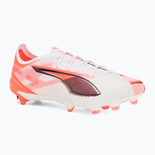Încălțăminte de fotbal pentru bărbați  PUMA Ultra 5 Ultimate FG puma white/puma black/glowing red
