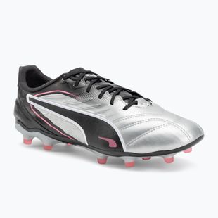 Încălțăminte de fotbal pentru bărbați PUMA King Pro FG/AG puma silver/puma black/sun struck/puma white