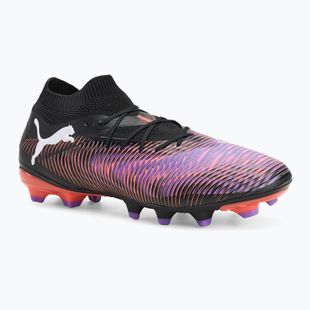 Încălțăminte de fotbal pentru bărbați PUMA Future 8 Pro FG/AG puma black/puma white/glowing red