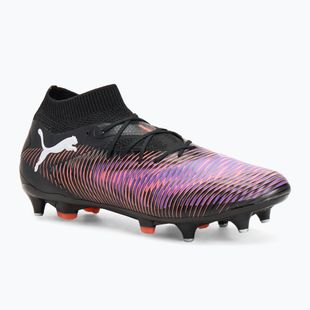 Încălțăminte de fotbal pentru bărbați PUMA Future 8 Pro MxSG puma black/puma white/glowing red