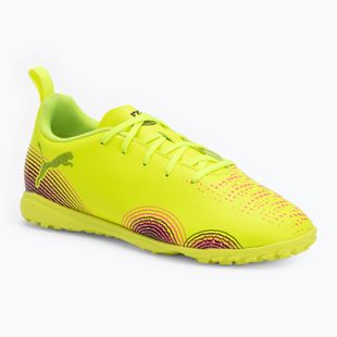 Încălțăminte de fotbal pentru copii  PUMA Future 8 Play TT yellow alert/ puma black/ sun struck