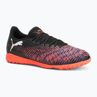 Încălțăminte de fotbal pentru bărbați PUMA Future 8 Play TT puma black/ puma white/ glowing red