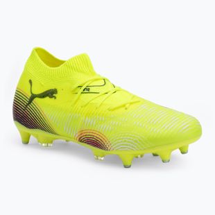 Încălțăminte de fotbal pentru bărbați PUMA Future 8 Match MxSG yellow alert/ puma black/ sun struck