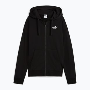 Hanorac pentru femei PUMA ESS Small No. 1 Logo Comfort Full-Zip puma black