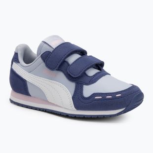 Încălțăminte pentru juniori PUMA Cabana Racer SL 20 V PS cool weather/puma white/blue crystal/rose mauve