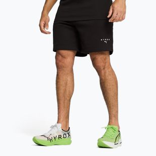Pantaloni scurți de antrenament pentru bărbați PUMA x HYROX negri