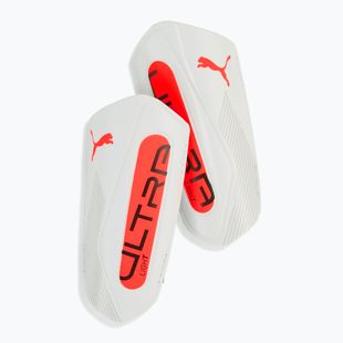Apărători de tibie PUMA Ultra Light Strap puma white/glowing red