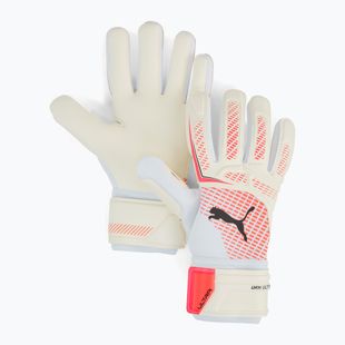 Mănuși de portar PUMA Ultra Pro NC puma white/glowing red/puma black