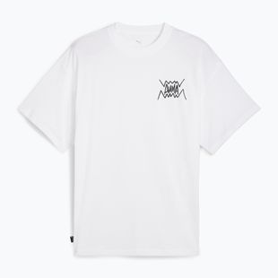 Tricou de baschet pentru bărbați  PUMA Jaws Core Tee II puma white