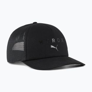 Șapcă cu cozoroc PUMA x HYROX Trucker neagră