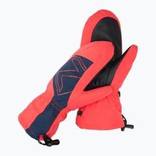 Mănuși de schi pentru copii ZIENER Lavalino Aquashield AW Mitten fiery red
