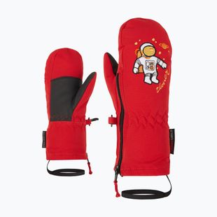 Mănuși de schi pentru copii ZIENER LE Zoo Minis red salsa