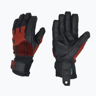 Mănuși de schi pentru bărbați  ZIENER Gonno Aquashield woody brown