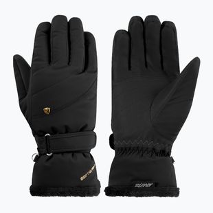 Mănuși de schi pentru femei ZIENER Keaka-Z Aquashield PR black/gold art.