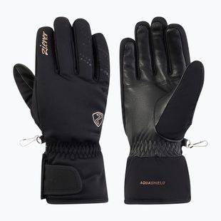Mănuși de schi pentru femei Ziener Kehnia-Z Aquashield PR Glove black/rose metallic