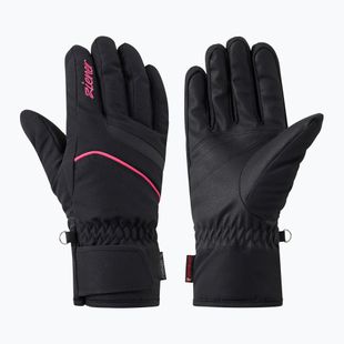 Mănuși de schi pentru femei Ziener Khania-Z PR Glove black/pink lily
