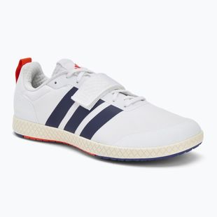 Încălțăminte de ridicare greutăți adidas The Total 2 Footwear white/dark blue/royal blue