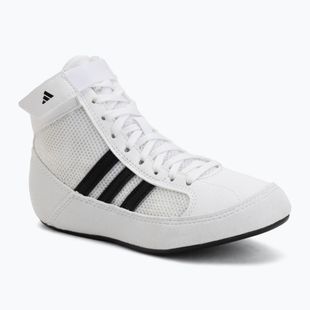 Încălțăminte de box pentru copii adidas Havoc white/black