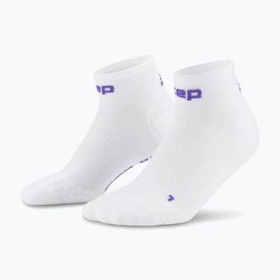 Șosete compresive pentru bărbați CEP Ultralight Low Cut 4.0 white