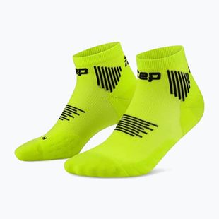 Șosete compresive pentru femei CEP Run Low Cut 5.0 lime/black