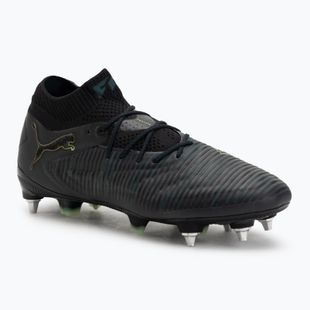 Încălțăminte de fotbal pentru bărbați PUMA Future 8 Ultimate MxSG puma black/fizzy light/green terrain