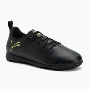 Încălțăminte de fotbal pentru copii  PUMA Future 8 Play TT Jr puma black/fizzy light/green terrain