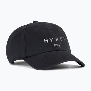 Șapcă cu cozoroc PUMA x HYROX BB neagră