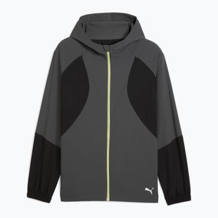 Geacă de alergare pentru bărbați PUMA Run Ultraweave Hooded dusky gray