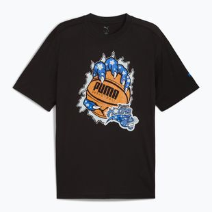 Tricou de baschet pentru bărbați PUMA Hoopaverse Tee 3 puma black