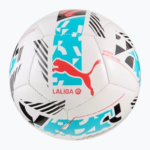 Minge mini de fotbal PUMA Orbita Laliga 1 Mini puma white/multicolor mărime 1