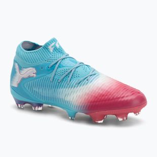 Încălțăminte de fotbal pentru bărbați PUMA Future 8 Ultimate Re-Charge FG hero blue/puma white/sunset pink