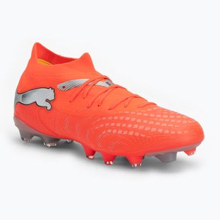 Încălțăminte de fotbal PUMA Future 9 Fusion FG/AG glowing red/puma white/puma black/puma silver