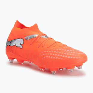 Încălțăminte de fotbal PUMA Future 9 Match MxSG glowing red/puma white/puma black/puma silver