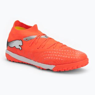 Încălțăminte de fotbal PUMA Future 9 Match TT glowing red/puma white/puma black/puma silver