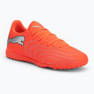 Încălțăminte de fotbal PUMA Future 9 Play TT glowing red/puma white/puma black/puma silver