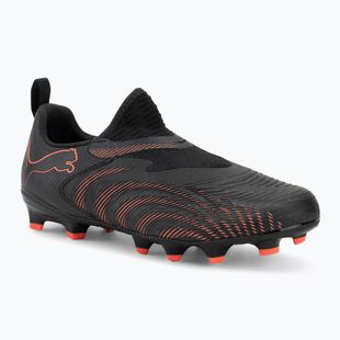 Încălțăminte de fotbal pentru copii PUMA Future 9 Match LL FG/AG Jr puma black/glowing red/strong grey