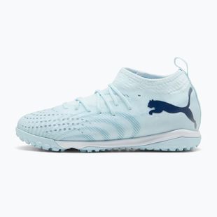 Încălțăminte de fotbal pentru copii PUMA Future 9 Match TT + Mid Jr icy blue/puma white/blue jewel