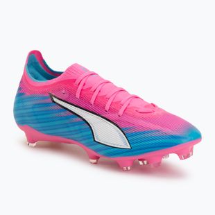 Încălțăminte de fotbal PUMA Ultra 6 Match FG/AG poison pink/puma white/sun stream/bright aqua/puma black