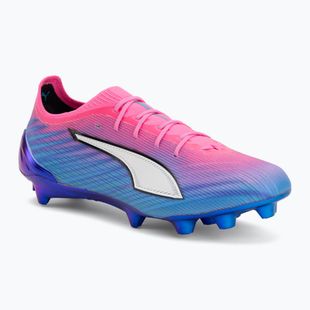 Încălțăminte de fotbal PUMA Ultra 6 Ultimate FG poison pink/puma white/sun stream/bright aqua/puma black