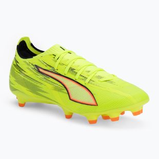 Încălțăminte de fotbal PUMA Ultra 6 Match FG/AG yellow alert/puma black/glowing red/lime squeeze
