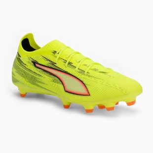 Încălțăminte de fotbal PUMA Ultra 6 Pro FG/AG yellow alert/puma black/glowing red/lime squeeze