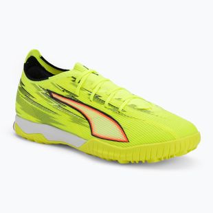 Încălțăminte de fotbal PUMA 6 Match TT yellow alert/puma black/glowing red/lime squeeze