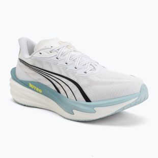 Încălțăminte de alergare pentru bărbați PUMA Deviate Nitro 4 white