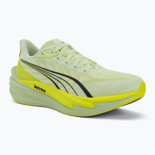 Încălțăminte de alergare pentru bărbați PUMA Deviate Nitro 4 green