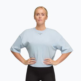 Tricou de antrenament damă PUMA x HYROX Cropped Lifestyle Tee gri