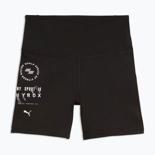 Pantaloni scurți de antrenament pentru femei PUMA x HYROX Tad Essential Tight negri