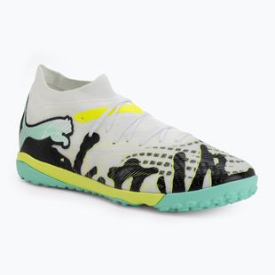 Încălțăminte de fotbal PUMA Future 9 Match Creativity TT yellow alert/mint jelly/puma white/puma black